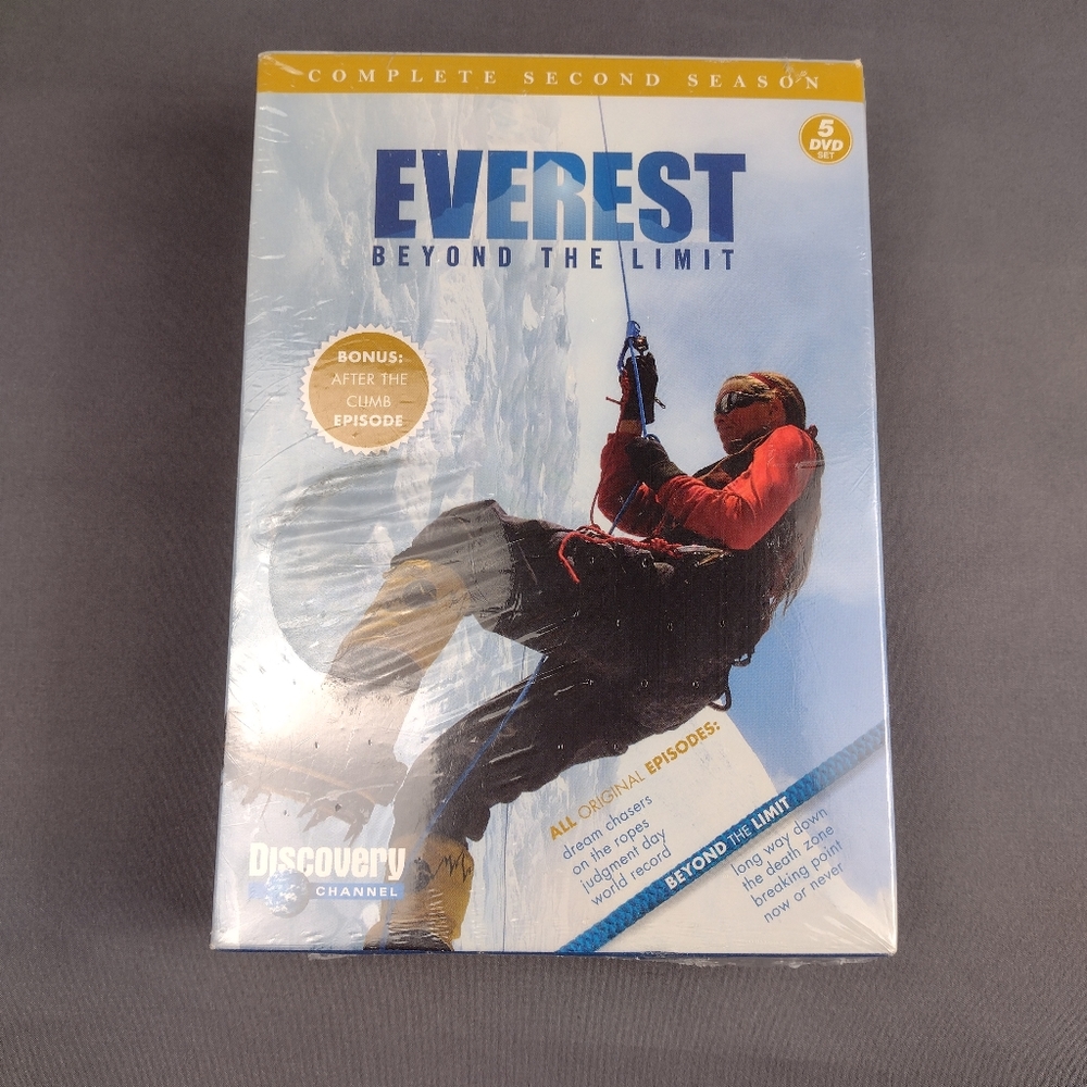 Everest Beyond The Limit - the complete second season brand new sealed